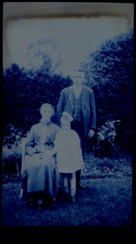 Mom with her mother's parents